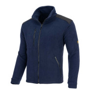 BLUZA ROBOCZA PROCERA 350G POLAR WZMOCNIONA GRANATOWA CIEPŁA WYTRZYMAŁA PRAKTYCZNA