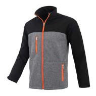 BLUZA ROBOCZA PROCERA SHELLPOL 300G CZARNO-CZERWONA POLIESTER NOWOCZESNY DESIGN PRAKTYCZNA