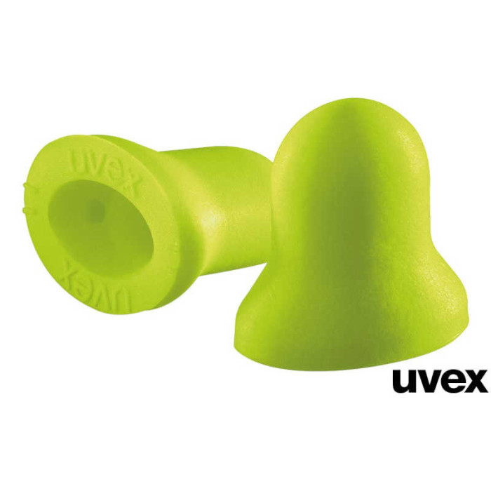 WYMIENNE KOŃCÓWKI DO WKŁADEK DO USZU UVEX UX-XACT-FIT UX-XACT-FIT-KON OP.250 PAR LIMONKOWE