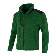 BLUZA ROBOCZA PROCERA 350G POLAR CZARNO-NIEBIESKA CIEPŁA WZMOCNIENIA PRAKTYCZNA