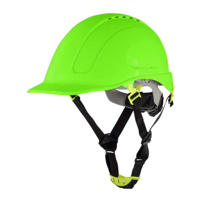 HEŁM ROBOCZY PROCERA MORION NEON – OSTRZEGAWCZY, Z ABS, SELEDYNOWY