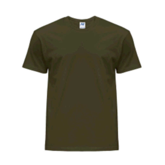 KOSZULKA T-SHIRT JHK TSRA 150 100% BAWEŁNA KHAKI