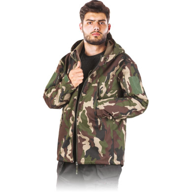 KURTKA ROBOCZA LH-WOODLAND SOFTSHELLOWA MORO