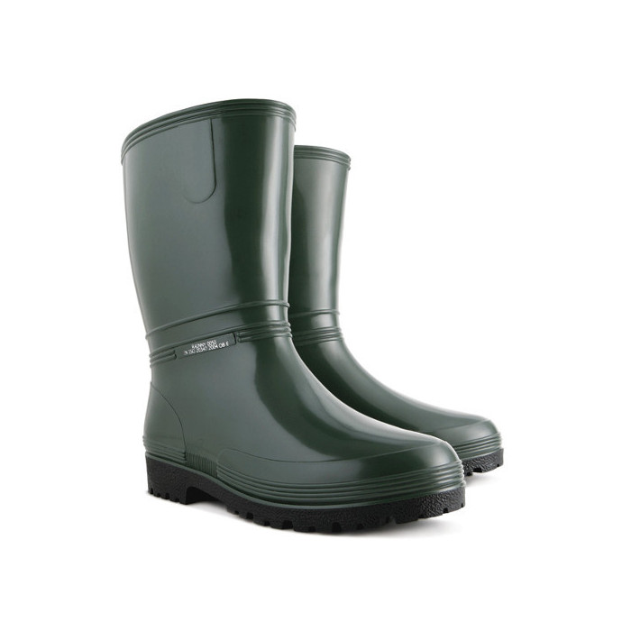 KALOSZE ROBOCZE DEMAR RAINNY 0050 OB E PVC, WYTRZYMAŁE, DO LASU I OGRODU, ZIELONE