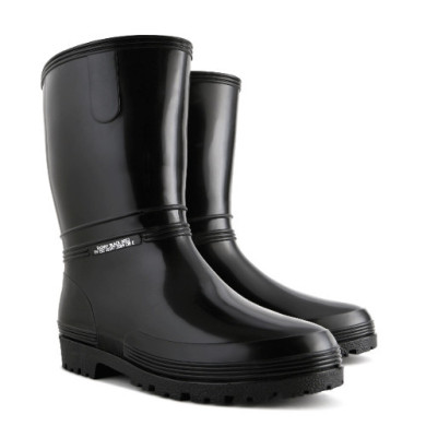KALOSZE ROBOCZE DEMAR RAINNY BLACK 0052 OB E, DO LASU, NA RYBY I DO OGRODU, CZARNE