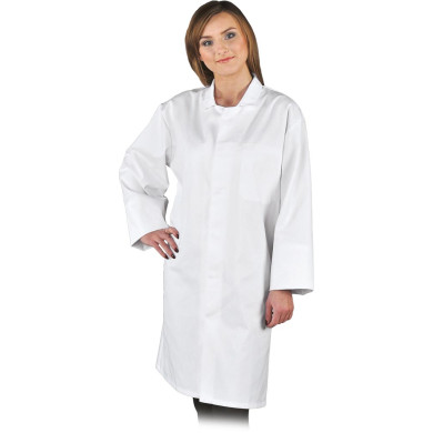 FARTUCH ROBOCZY LEBER-HOLLMAN LH-FOOD_CWO DAMSKI HACCP BIAŁY