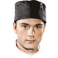 CZAPKA KUCHARSKA LEBER-HOLLMAN LH-SKULLER CZARNA