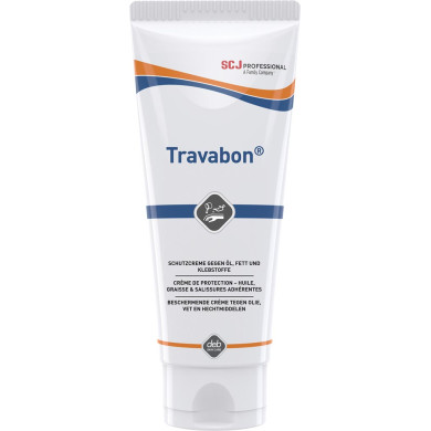 KREM SC JOHNSON DS-TRAVABON ZABEZPIECZAJĄCY PRZED ZABRUDZENIAMI EFEKT NIEWIDZIALNYCH RĘKAWICZEK 100ML