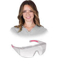 OKULARY OCHRONNE IRVINE PRZECIWODPRYSKOWE UV FT POLIWĘGLAN, PRZEZROCZYSTE