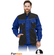 BLUZA ROBOCZA LEBER-HOLLMAN FORMEN LH-FMN-J NIEBIESKO-CZARNO-SZARA