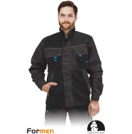 BLUZA ROBOCZA LEBER-HOLLMAN FORMEN LH-FMN-J SZARO-CZARNO-POMARAŃCZOWA