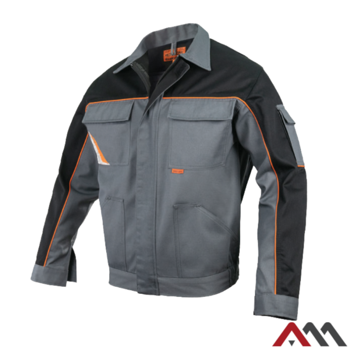KURTKA ROBOCZA ARTMAS PROFESSIONAL GREY – CZARNO-STALOWA