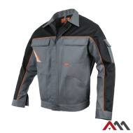 KURTKA ROBOCZA ARTMAS PROFESSIONAL GREY – CZARNO-STALOWA