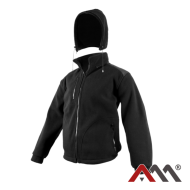 BLUZA ROBOCZA ARTMAS REF YELLOW OCIEPLANA POLAREM 100% POLIESTER PASY ODBLASKOWE ŻÓŁTA OCHRONNA WIDOCZNA CIEPŁA