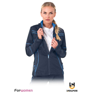 BLUZA ROBOCZA LEBER-HOLLMAN LH-FWN-J DAMSKA GRANATOWO-NIEBIESKA