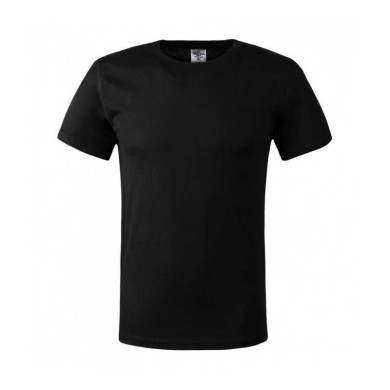 KOSZULKA T-SHIRT KEYA MC150 100 PROCENT BAWEŁNA CZARNA WYTRZYMAŁA MIĘKKA