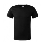 KOSZULKA T-SHIRT KEYA MC150 100 PROCENT BAWEŁNA CZARNA WYTRZYMAŁA MIĘKKA