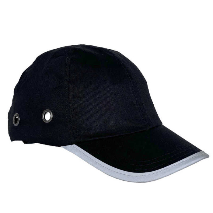 KASK CZAPKA Z DASZKIEM URGENT 1405 BUMPCAP CZARNY