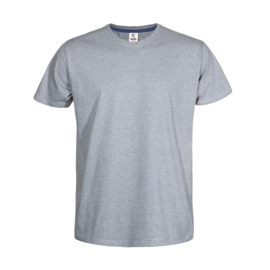 KOSZULKA T-SHIRT PRIME 155 SZARY 80% BAWEŁNA TRWAŁY KOMFORTOWY