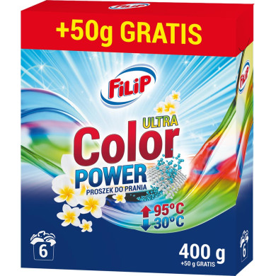 PROSZEK DO PRANIA FILIP KOLOR 400G+50G GRATIS