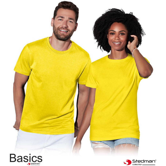 KOSZULKA T-SHIRT STEDMAN BASICS ST2000 MĘSKA 155g. ŻÓŁTA