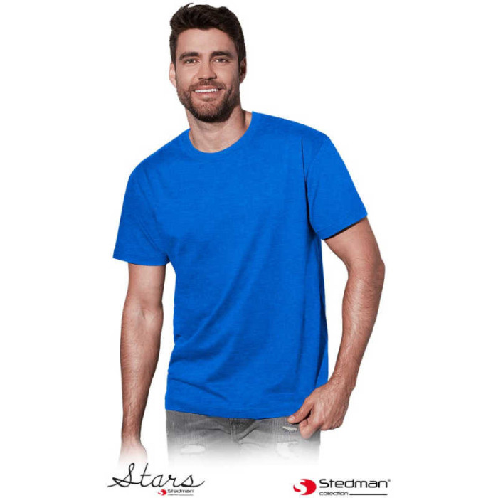 KOSZULKA T-SHIRT STEDMAN BASICS ST2100 MĘSKA 185g. NIEBIESKA