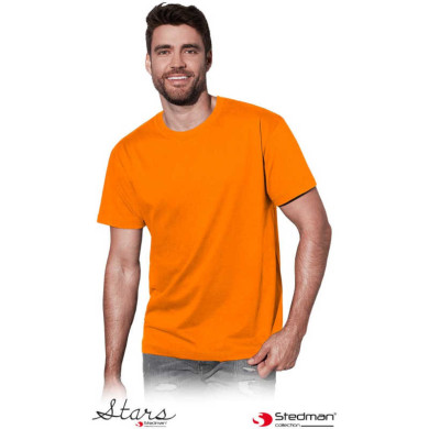 KOSZULKA T-SHIRT STEDMAN BASICS ST2100 MĘSKA 185g. POMARAŃCZOWA