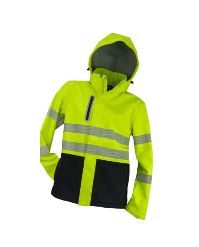 KURTKA ROBOCZA URGENT 982, ODBLASKOWA, SOFTSHELL, ŻÓŁTO-CZARNA KURTKA ROBOCZA URGENT 982, ODBLASKOWA, SOFTSHELL, ŻÓŁTO-CZARNA