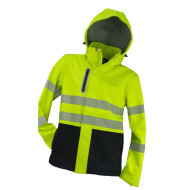 KURTKA ROBOCZA URGENT 982, ODBLASKOWA, SOFTSHELL, ŻÓŁTO-CZARNA