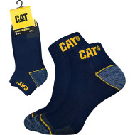 SKARPETY ROBOCZE CATERPILLAR CAT-SOCKS 77% BAWEŁNA GRANATOWE