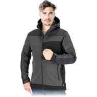 KURTKA ROBOCZA PROCERA SNIPER SOFTSHELL OSTRZEGAWCZA ŻÓŁTO-CZARNA