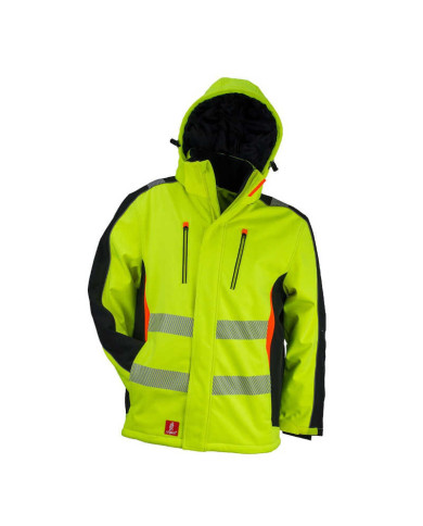 KURTKA ROBOCZA URGENT HV-980 OCIEPLANA ODBLASKOWA SOFTSHELL ŻÓŁTO-CZARNA KURTKA ROBOCZA URGENT HV-980 OCIEPLANA ODBLASKOWA SOFTSHELL ŻÓŁTO-CZARNA