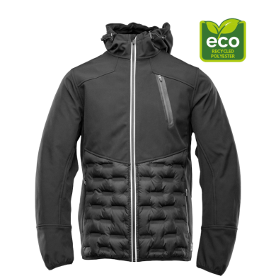 KURTKA ROBOCZA POLSTAR SEVEN_KINGS ECO NEXO SOFTSHELL OCIEPLANA CZARNA