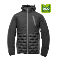 KURTKA ROBOCZA LEBER-HOLLMAN LH-IRELAND SOFTSHELL OCIEPLANA CZARNA