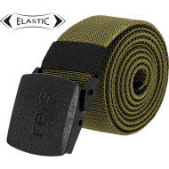 PASEK DO SPODNI BELT-RAP, Z KLAMRĄ, BIAŁY, 120 CM