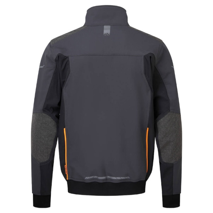 KURTKA SOFTSHELL EV464, BOMBER (3L), PORTWEST EV4, TALL SZARA
