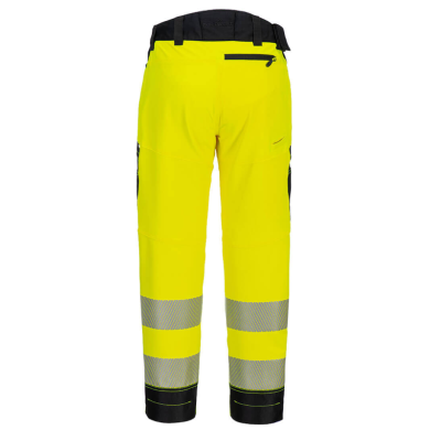 SPODNIE OSTRZEGAWCZE DX453, PORTWEST DX4, ŻÓŁTO CZARNE