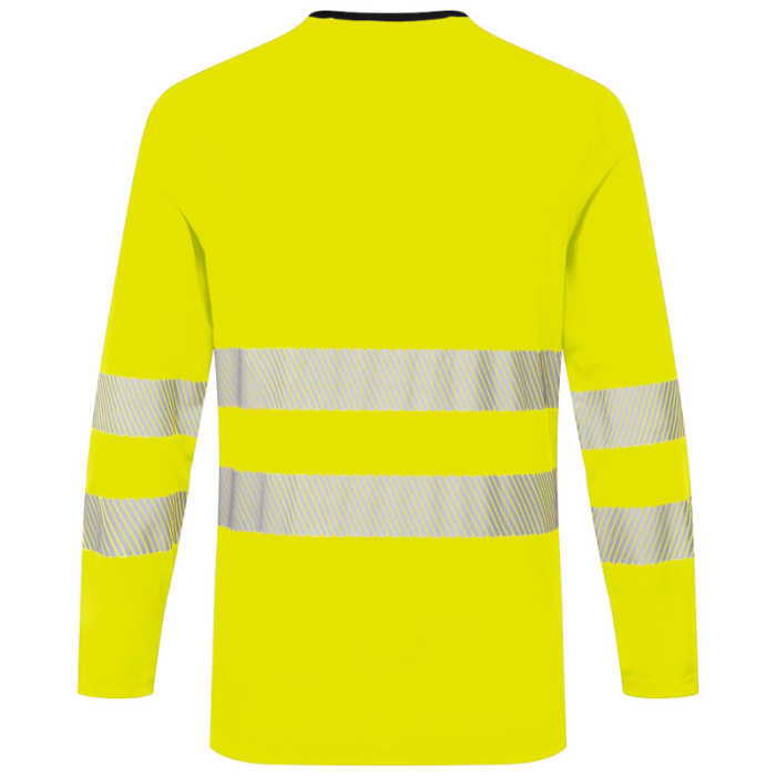 T-SHIRT OSTRZEGAWCZY DX416, PORTWEST DX4, DŁUGI RĘKAW, ŻÓŁTO CZARNY