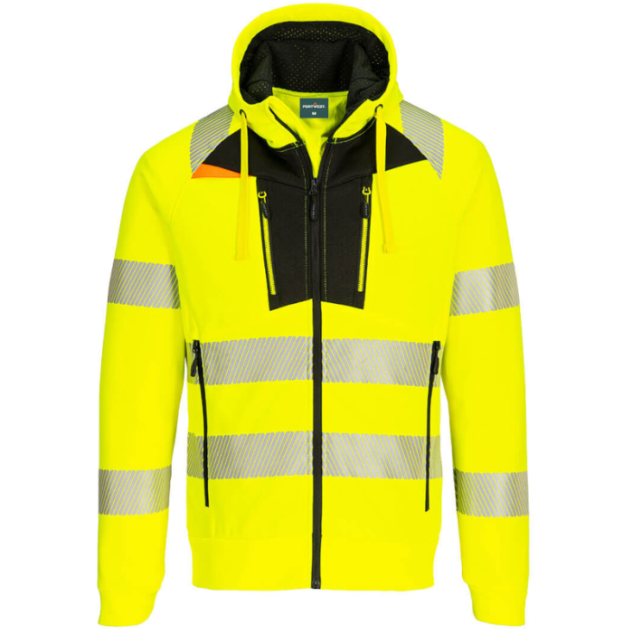 kopia BLUZA OSTRZEGAWCZA DX484, PORTWEST DX4, Z KAPTUREM, ŻÓŁTO CZARNA