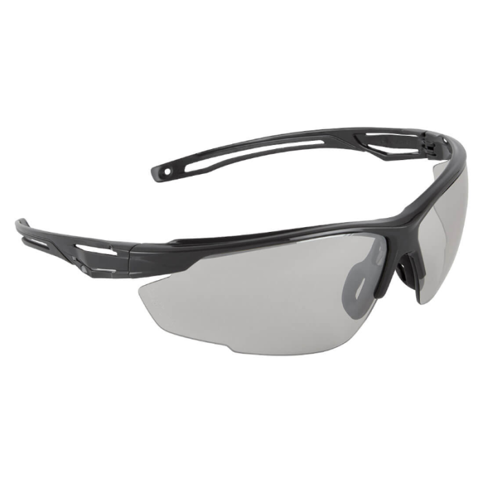 OKULARY OCHRONNE PS36, PORTWEST ANTRACITE, LUSTRZANE SZKŁA