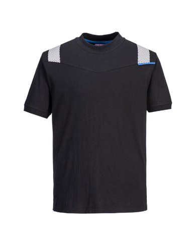 T-SHIRT TRUDNOPALNY FR712, PORTWEST WX3 MODAFLAME, ANTYSTATYCZNY, CZARNY
