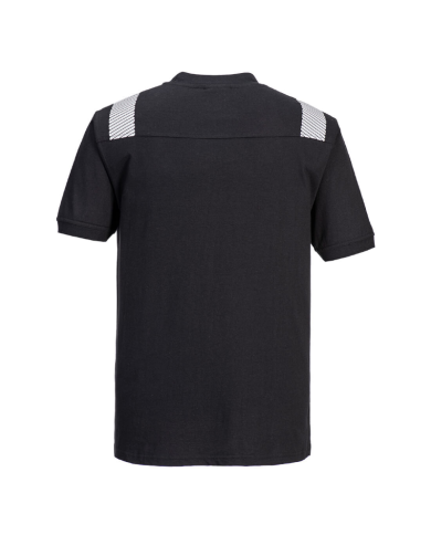 T-SHIRT TRUDNOPALNY FR712, PORTWEST WX3 MODAFLAME, ANTYSTATYCZNY, CZARNY