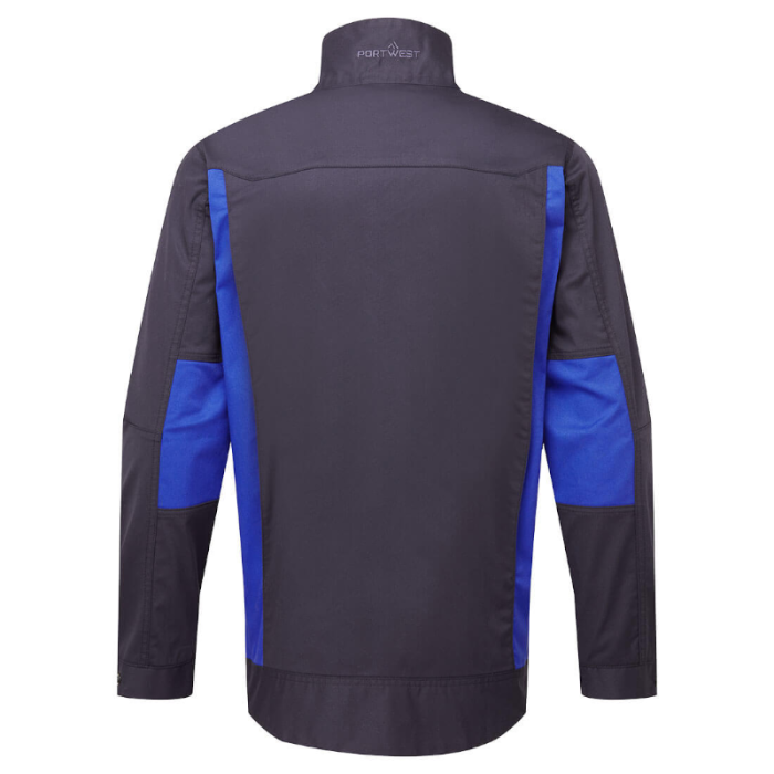 BLUZA ROBOCZA T745, PORTWEST, POLIBAWEŁNA, CIEMNY GRANAT