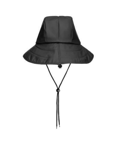 KAPELUSZ WODOODPORNY HA30 SEALTEX FISHERMAN HAT, PORTWEST, CZARNY, REGULOWANY