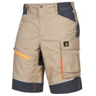 KRÓTKIE SPODENKI ROBOCZE PROCERA LIDO, RIP-STOP, KHAKI