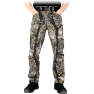 ELASTYCZNE SPODNIE OCHRONNE DO PASA DAMSKIE JEANSOWE Z WSTAWKAMI CORDURA – WYGODA I OCHRONA