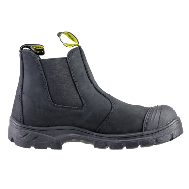 BUTY ROBOCZE TRZEWIKI URGENT 130 S1, SKÓRZANE, KOMPOZYTOWY PODNOSEK, CZARNE