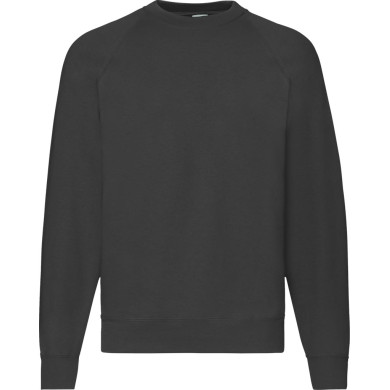 MĘSKA BLUZA RAGLAN SWEAT CLASSIC 280 G/M2, SPORTOWY KRÓJ, BAWEŁNA Z LYCRĄ