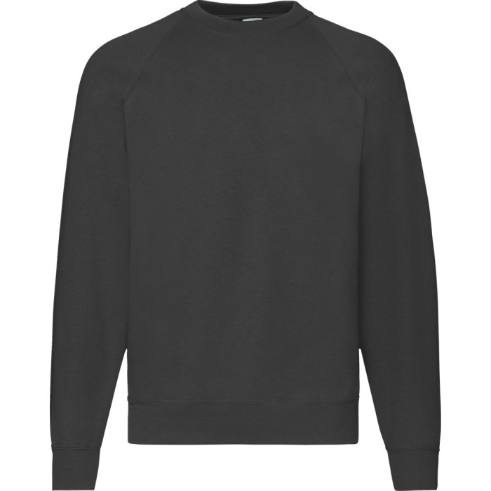 MĘSKA BLUZA RAGLAN SWEAT CLASSIC 280 G/M2, SPORTOWY KRÓJ, BAWEŁNA Z LYCRĄ