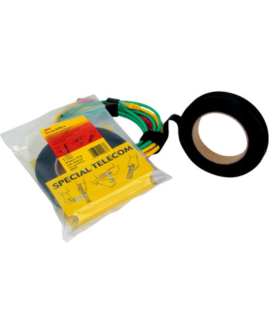 TAŚMA 3M SCOTCHFLEX™ RZEP RÓŻOWA 20MM X 10M DO WIĄZANIA KABLI